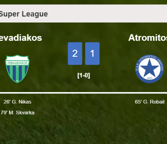 Levadiakos prevails over Atromitos 2-1