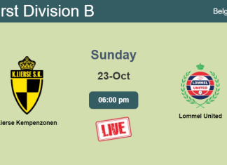 How to watch Lierse Kempenzonen vs. Lommel United on live stream and at what time