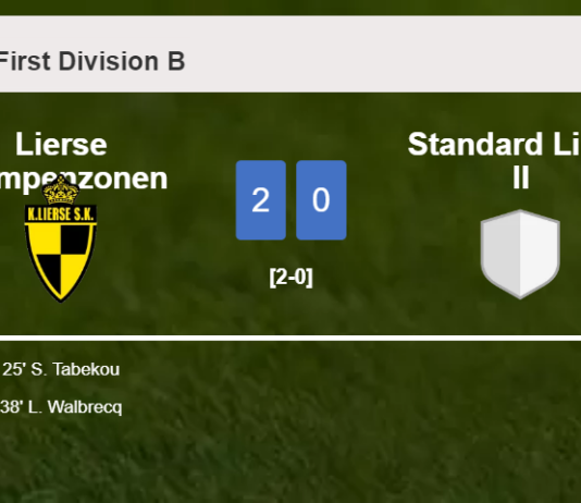 Lierse Kempenzonen beats Standard Liège II 2-0 on Sunday