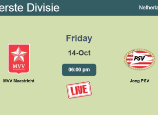 How to watch MVV Maastricht vs. Jong PSV on live stream and at what time