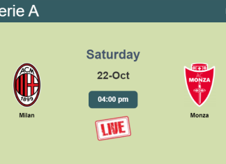 How to watch Milan vs. Monza on live stream and at what time