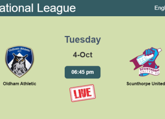 How to watch Oldham Athletic vs. Scunthorpe United on live stream and at what time