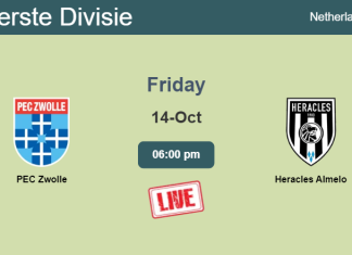 How to watch PEC Zwolle vs. Heracles Almelo on live stream and at what time