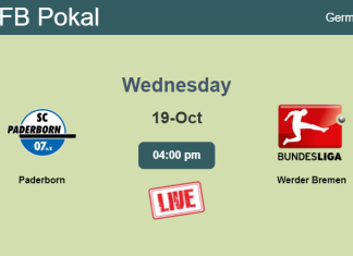 How to watch Paderborn vs. Werder Bremen on live stream and at what time