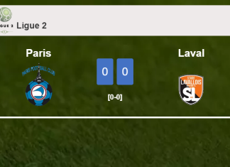 Paris draws 0-0 with Laval on Saturday