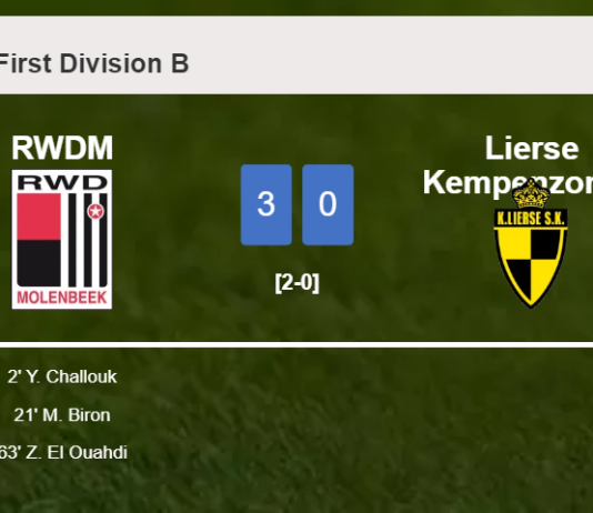 RWDM overcomes Lierse Kempenzonen 3-0