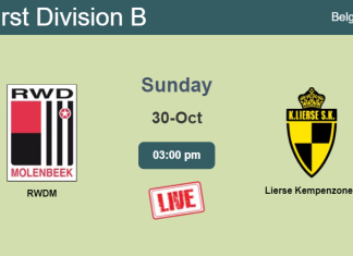 How to watch RWDM vs. Lierse Kempenzonen on live stream and at what time