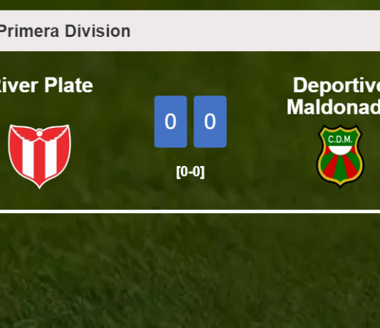 River Plate draws 0-0 with Deportivo Maldonado on Sunday