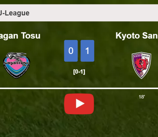 Kyoto Sanga overcomes Sagan Tosu 1-0 with a goal scored by . HIGHLIGHTS