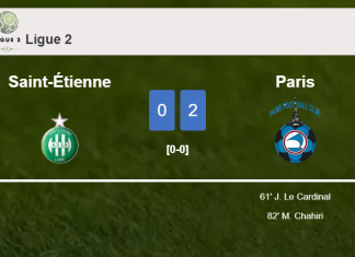 Paris surprises Saint-Étienne with a 2-0 win