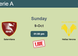 How to watch Salernitana vs. Hellas Verona on live stream and at what time