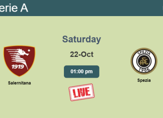 How to watch Salernitana vs. Spezia on live stream and at what time