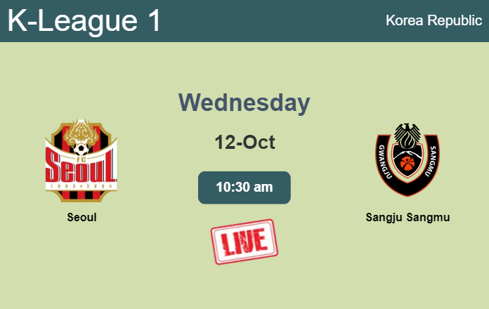 How to watch Seoul vs. Sangju Sangmu on live stream and at what time