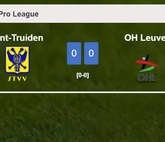 Sint-Truiden draws 0-0 with OH Leuven on Saturday