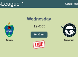 How to watch Suwon vs. Seongnam on live stream and at what time