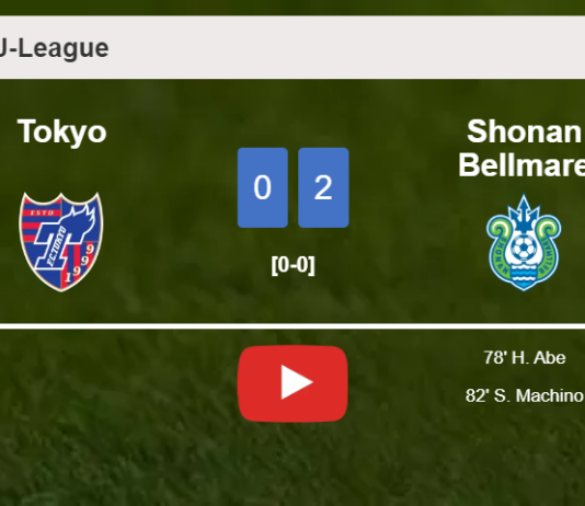 Shonan Bellmare conquers Tokyo 2-0 on Saturday. HIGHLIGHTS