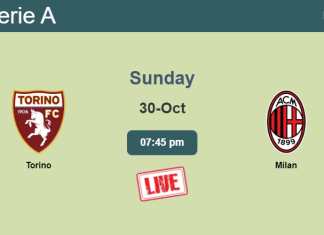 How to watch Torino vs. Milan on live stream and at what time