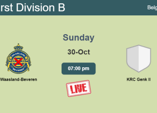How to watch Waasland-Beveren vs. KRC Genk II on live stream and at what time