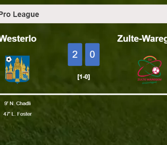 Westerlo surprises Zulte-Waregem with a 2-0 win