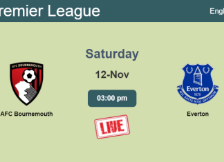 How to watch AFC Bournemouth vs. Everton on live stream and at what time