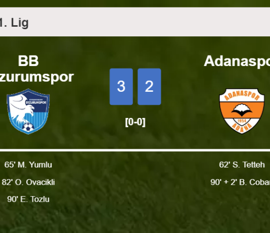 BB Erzurumspor tops Adanaspor 3-2