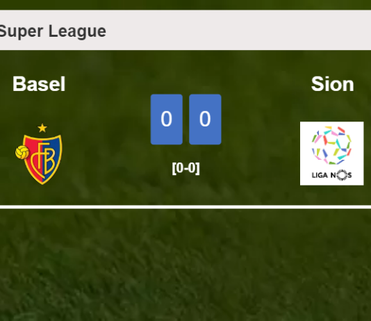 Basel draws 0-0 with Sion on Sunday