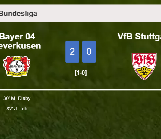 Bayer 04 Leverkusen overcomes VfB Stuttgart 2-0 on Saturday
