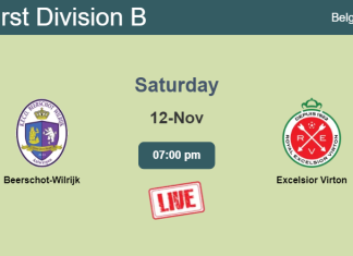How to watch Beerschot-Wilrijk vs. Excelsior Virton on live stream and at what time