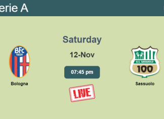 How to watch Bologna vs. Sassuolo on live stream and at what time