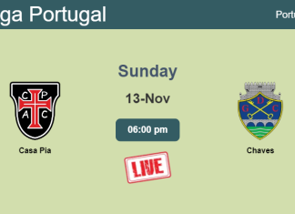 How to watch Casa Pia vs. Chaves on live stream and at what time