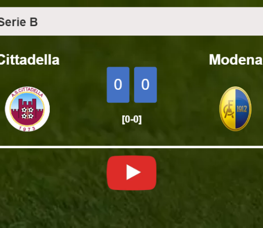 Cittadella draws 0-0 with Modena with A. Magrassi missing a penalt. HIGHLIGHTS