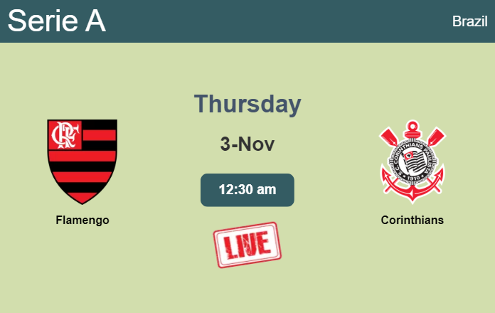 How to watch Flamengo vs. Corinthians on live stream and at what time ...