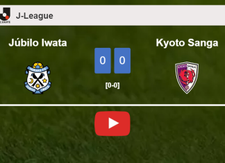 Júbilo Iwata draws 0-0 with Kyoto Sanga on Saturday. HIGHLIGHTS