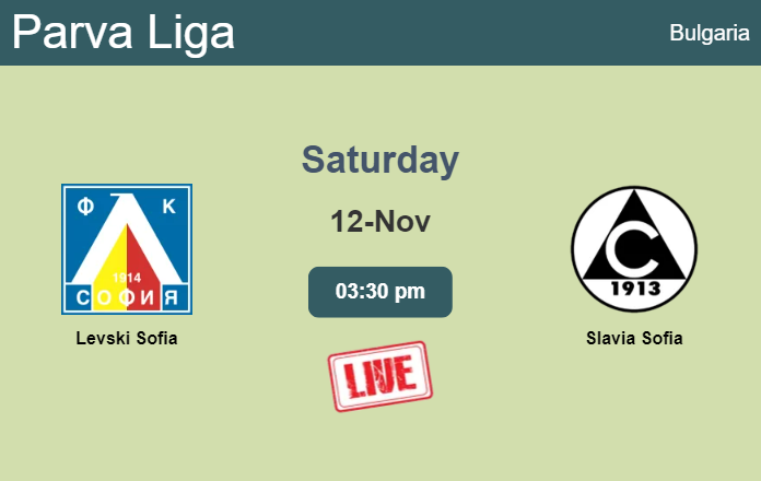 How to watch Levski Sofia vs. Slavia Sofia on live stream and at what time