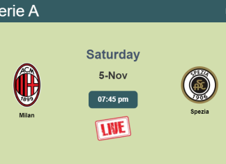 How to watch Milan vs. Spezia on live stream and at what time