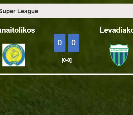 Panaitolikos draws 0-0 with Levadiakos on Sunday
