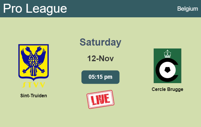 How to watch Sint-Truiden vs. Cercle Brugge on live stream and at what time