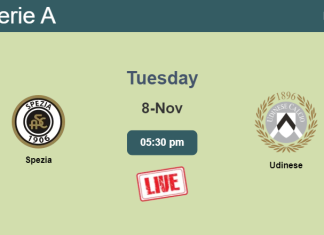 How to watch Spezia vs. Udinese on live stream and at what time