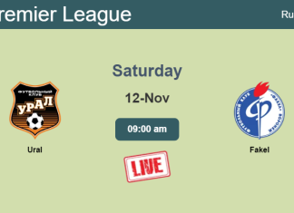 How to watch Ural vs. Fakel on live stream and at what time