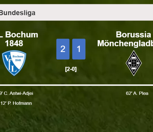VfL Bochum 1848 overcomes Borussia Mönchengladbach 2-1