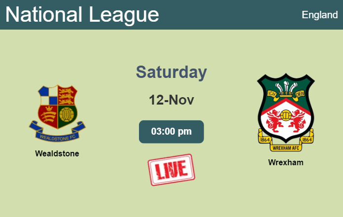 How to watch Wealdstone vs. Wrexham on live stream and at what time