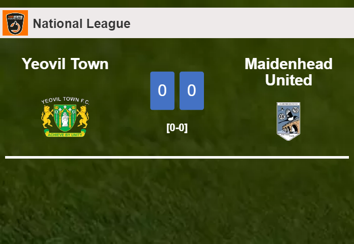 Maidenhead United draws 0-0 with Yeovil Town on Tuesday