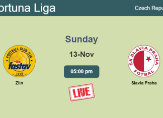 How to watch Zlín vs. Slavia Praha on live stream and at what time
