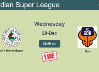 How to watch ATK Mohun Bagan vs. Goa on live stream and at what time