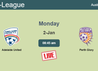 How to watch Adelaide United vs. Perth Glory on live stream and at what time