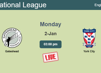 How to watch Gateshead vs. York City on live stream and at what time