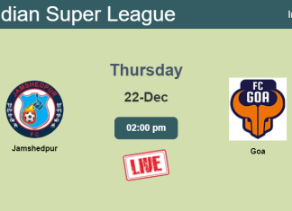 How to watch Jamshedpur vs. Goa on live stream and at what time