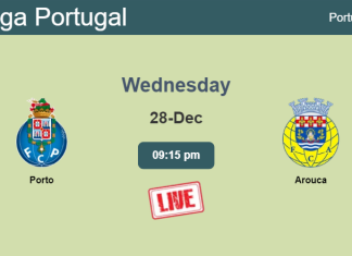How to watch Porto vs. Arouca on live stream and at what time