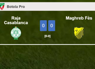 Raja Casablanca draws 0-0 with Maghreb Fès on Tuesday