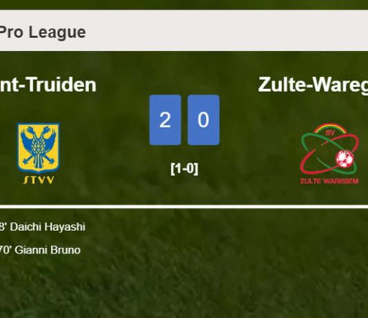Sint-Truiden overcomes Zulte-Waregem 2-0 on Tuesday